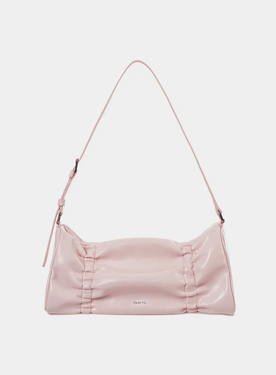 Женская сумка STAND OIL Pleats Baby Pink