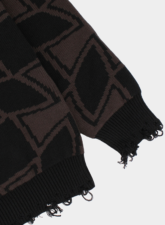 Кардиган DAZE Rebel Cardigan Black/Brown