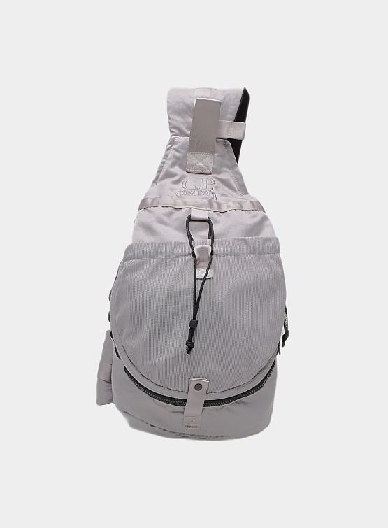 Сумка C.P. Company Nylon B Crossbody Bag Drizzle Grey