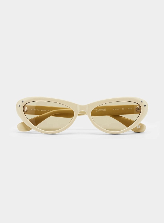 Очки Bonnie Clyde Puppy Light Yellow & Olive Lens