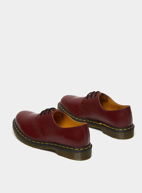 Полуботинки Dr. Martens 1461 Smooth Leather Oxford Cherry Red