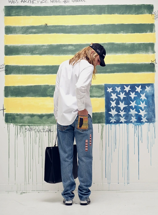 Джинсы PIET Brand New Washed Denim