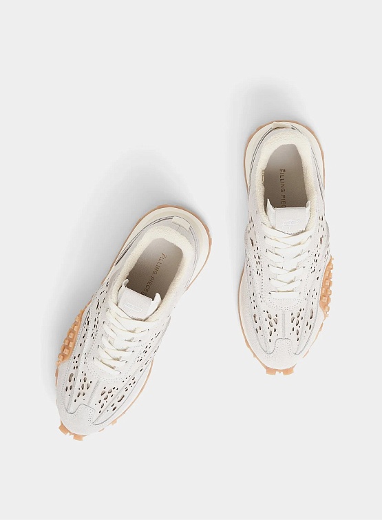 Кроссовки Filling Pieces Crease Runner Wind All White