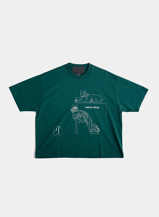 Футболка Jungles Jungles Looking Downward Green