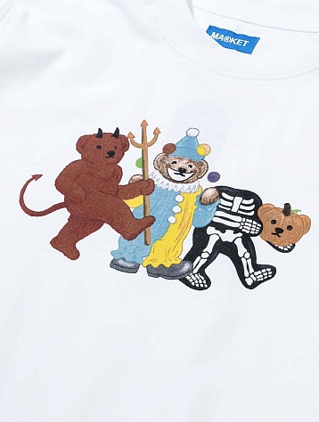 Футболка MARKET Tricky Bears T-Shirt White