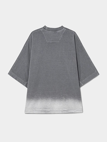 Женская футболка JUUN.J COMPLIQUE Mini Embroidery Gray