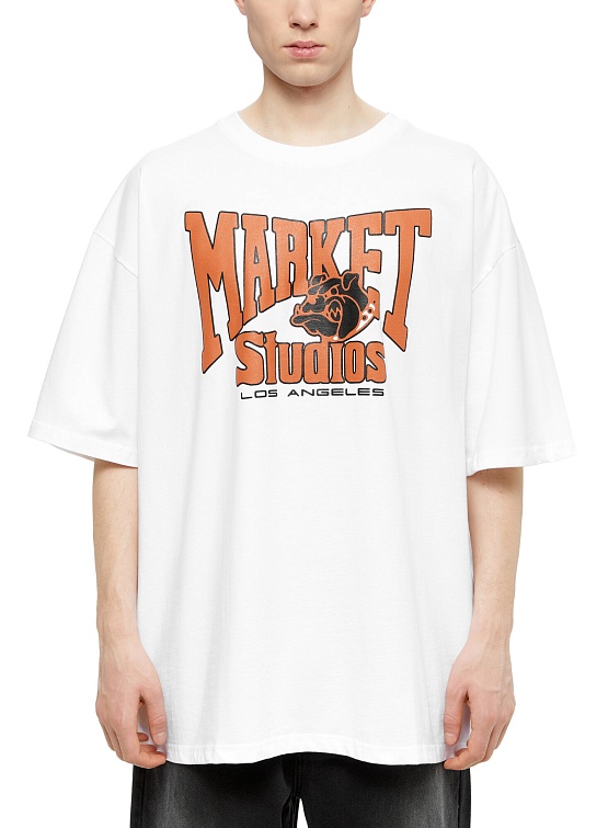 Футболка MARKET Bulldogs T-Shirt White