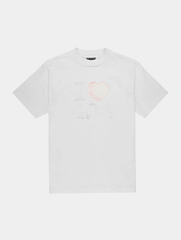 Футболка 424 Tee White