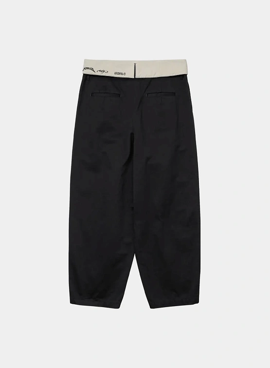 Брюки AJOBYAJO High Waist Oversized Black