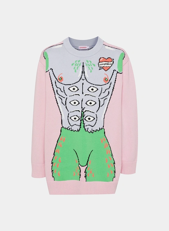 Женский свитер Charles Jeffrey Loverboy Sexy Beasts Pink