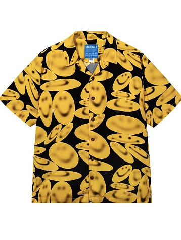 Рубашка MARKET Smiley Afterhours Washed Black