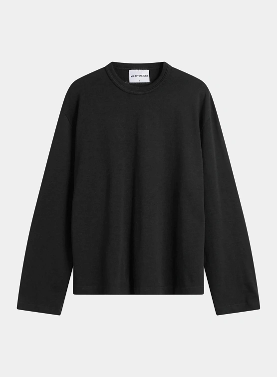 Лонгслив MKI MIYUKI ZOKU 220 Gsm Slub Black