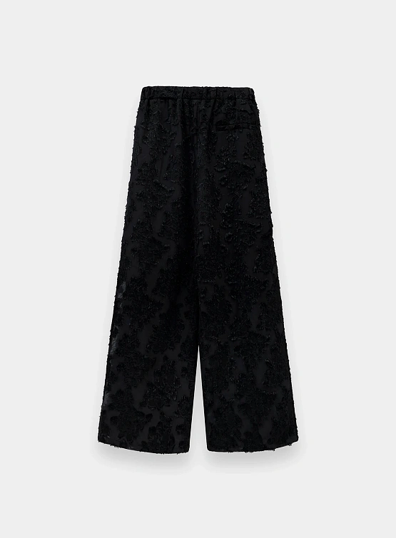 Женские брюки EPINGLER Sheer Jacquard Black