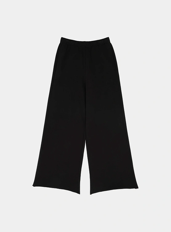 Брюки MM6 Maison Margiela Wide Leg Jersey Black
