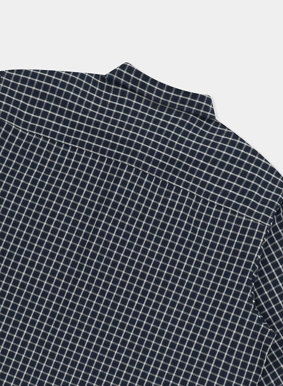 Рубашка YESEYESEE SN-Logo Short Sleeve Check Navy