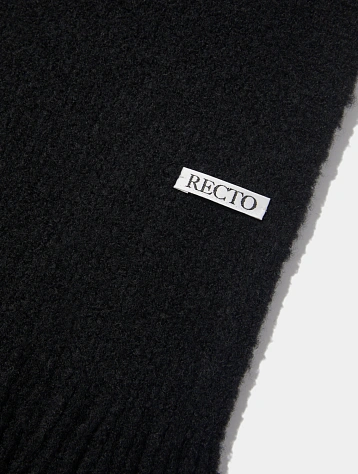 Шарф Recto Petit Wool Knit Mufller Black