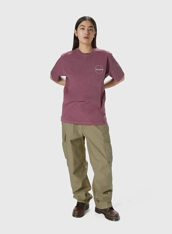 Футболка thisisneverthat C-Logo Tee Fuchsia