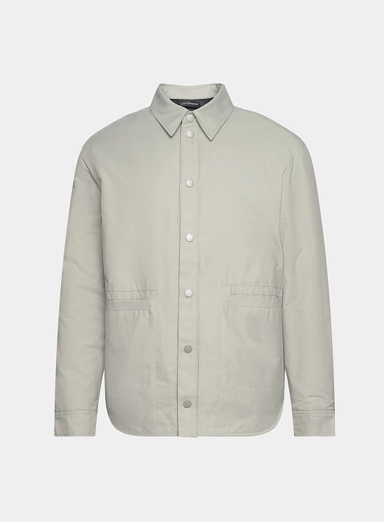 Овершот Han Kjøbenhavn Oversized Padded Overshirt Light Grey