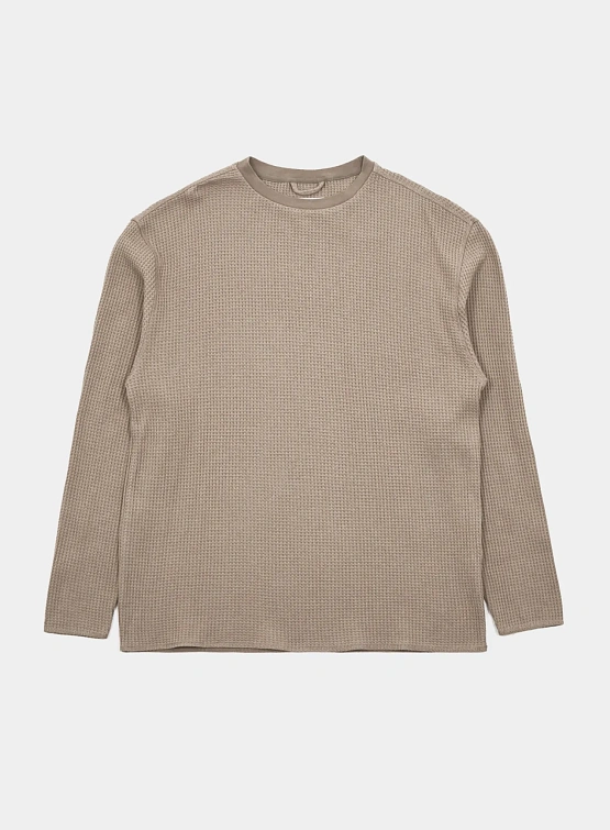 Лонгслив Satta Waffle Longsleeve Stone