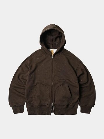Зип-худи FrizmWORKS Og Bocaci Heavyweight Dark Brown