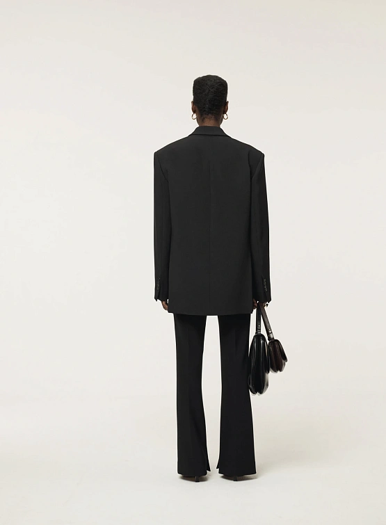 Женский пиджак Recto Signature Single Breasted Black