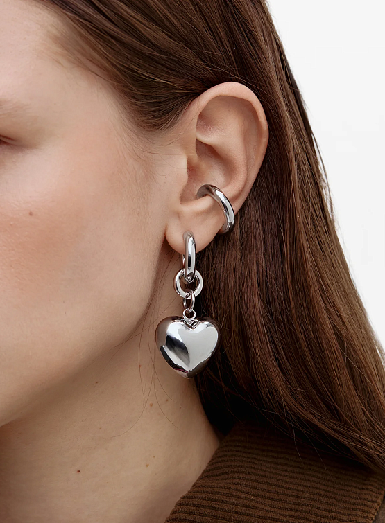 Серьги OMUT Solo Heart