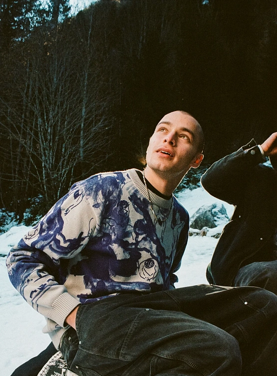 Свитер Butter Goods Davide Knit Sweater Grey