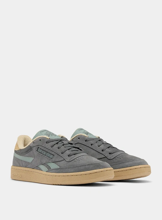 Кеды Reebok Club C Revenge Vintage Grey Beige