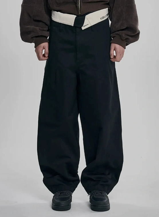 Брюки AJOBYAJO High Waist Oversized Black