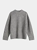 Свитер MKI MIYUKI ZOKU Chunky Rib Knit Melange Grey