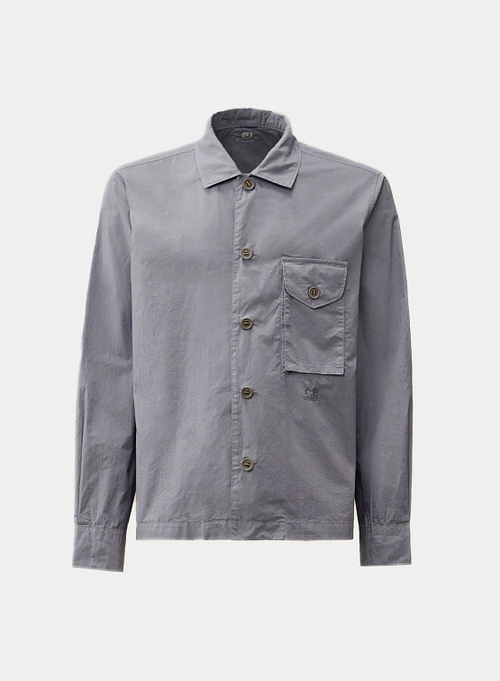 Рубашка C.P. Company Popeline Shirt Lavander Violet