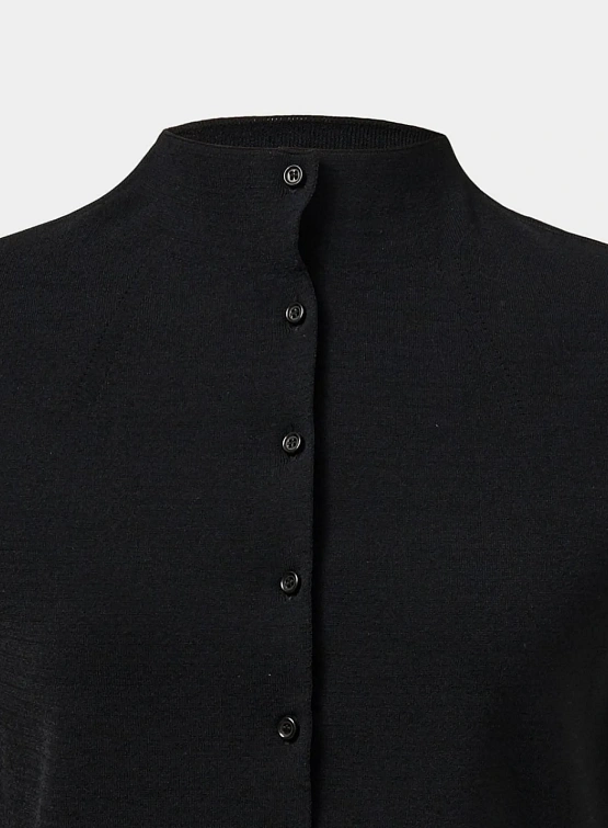 Женский кардиган AMOMENTO Wholegarment Cap Sleeve Black