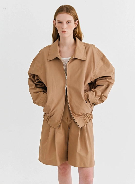 Женские шорты EPINGLER Cotton Blended Bermuda Beige