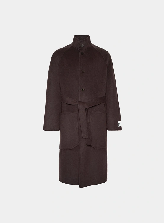 Пальто Études Heavy Wool Dk Brown