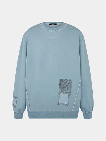 Свитшот A-COLD-WALL* Cubist Crewneck Faded Teal