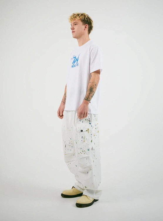 Брюки LMC Painting Wide Cargo Pants White