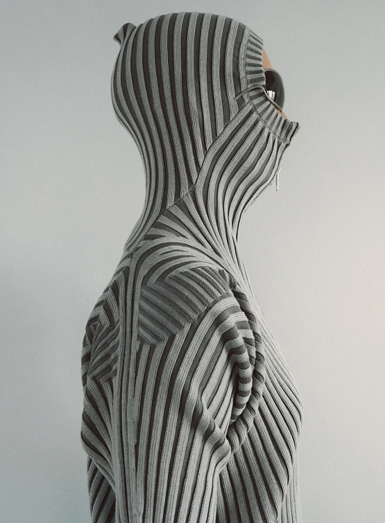 Кардиган LUEDER Healer Knit Zip Jacket Silver Grey