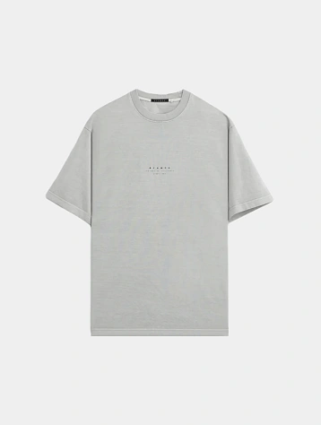 Футболка Stampd Strike Stack Logo Relaxed Garment Dye Fog