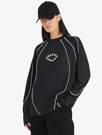 Лонгслив Études Soccer Pique Black