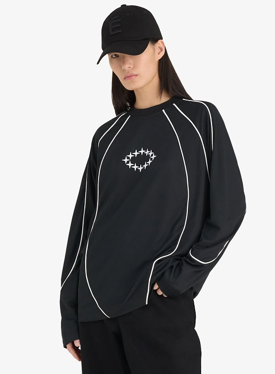 Лонгслив Études Soccer Pique Black