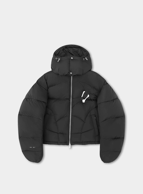 Пуховик HELIOT EMIL Abstract Down Puffer Black