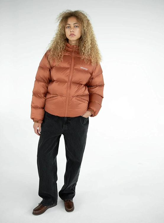 Пуховик thisisneverthat DSN Down Puffer Brown