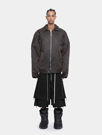 Шорты ARNODEFRANCE Skirt Shorts Washed Black