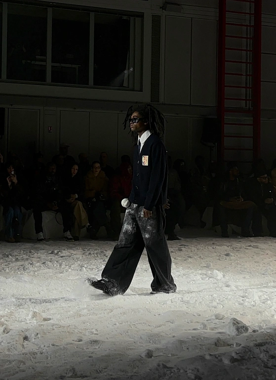 Там, где прошлась метель: показ 3.PARADIS FW’25