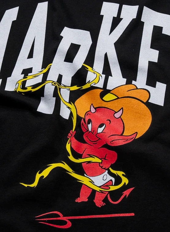 Футболка MARKET HOT STUFF COWBOY ARC Black
