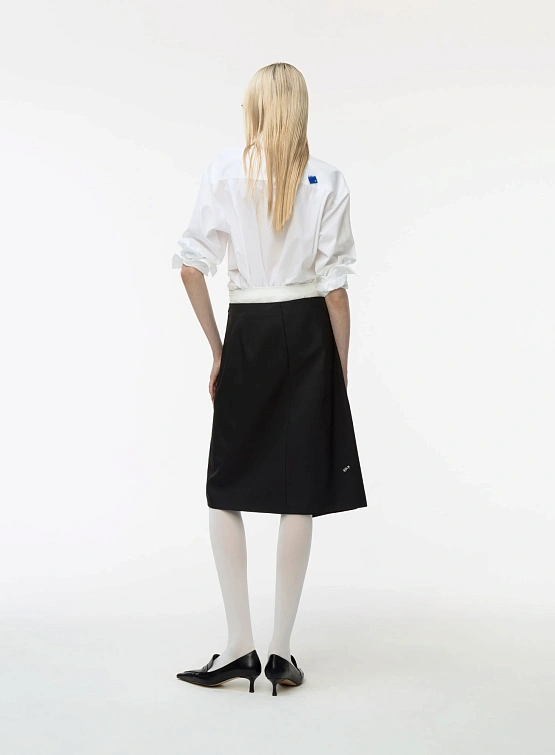 Рубашка ADERERROR Sig BL Tag Shirt 01 White