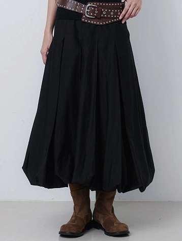 Женская юбка EPINGLER Puff Long Black