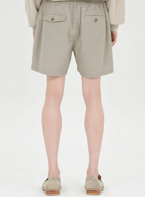 Шорты BROWNYARD Washed Shorts Washed Beige