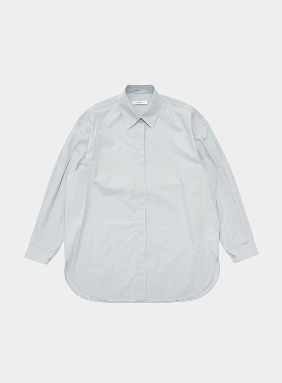 Женская рубашка AMOMENTO Oversized Shirt Light Blue