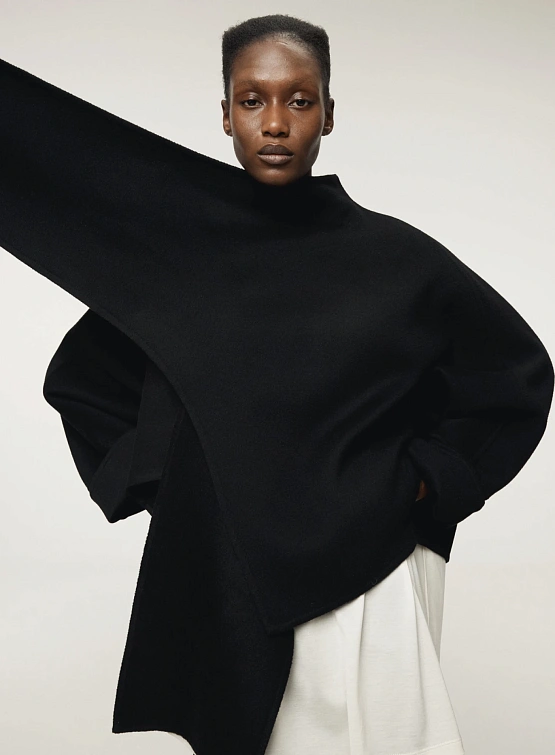 Женское полупальто Recto Handmade Muffler Black